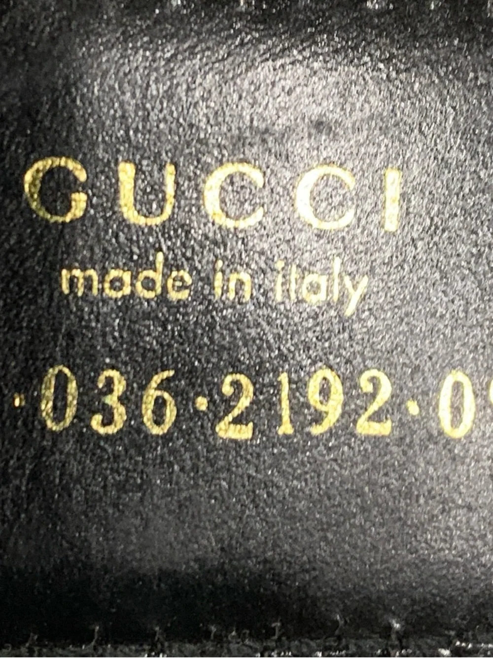 Gucci Black Suede Belt with Gold 'G' Buckle Accent. S30
